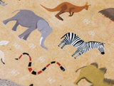 Animal world poster + stickers - Londji