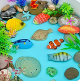 Fish Sensory Play Stones - Yellow Door