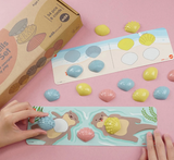 Eco tactiele schelpen