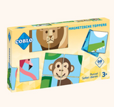 Magneettopper Dieren 60 stuks