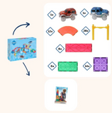 Racebaan classic 70 stuks - Coblo