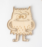 Speeltray kleurenmonster