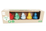 Set 5 kermiseendjes ECO - Scratch