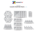 Clear starter Pack 34 delig - Connetix