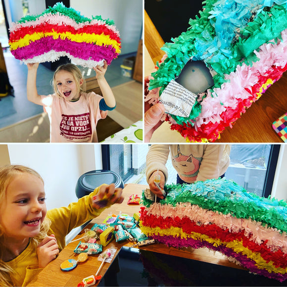Piñata maken