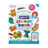 Color-in' Sticker Book - Cute-A-Licious Doodles