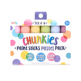 Chunkies Paint Sticks - Pastel 6 stuks