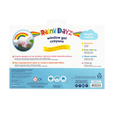 Rainy Dayz Raamkrijtjes - Set van 10