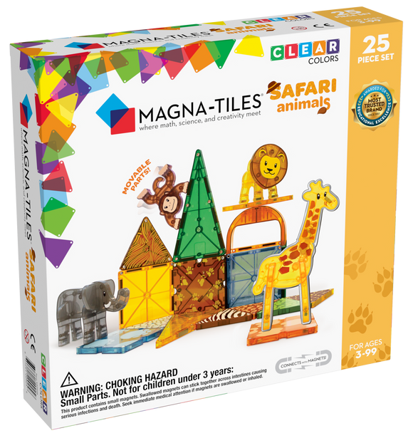 MagnaTiles Safari Animals 25 stuks