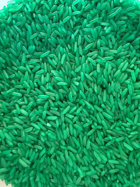 Speelrijst donkergroen - 500 gr