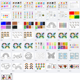 Printables thema Kleur