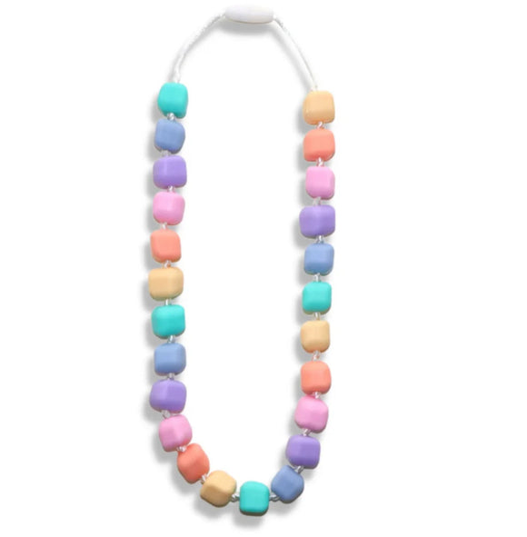 Bijtketting - prinses pastel