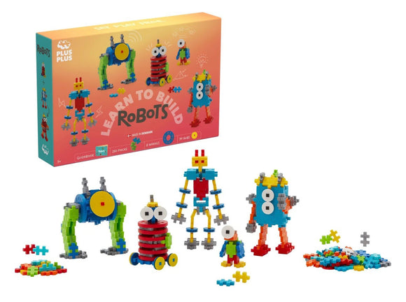 Learn to build Robots 275 stuks - Plus Plus