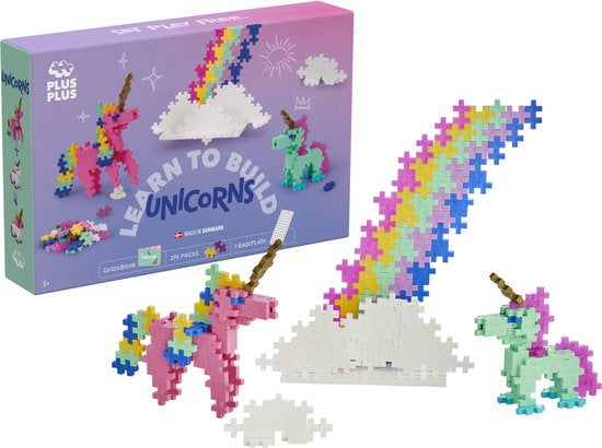 Learn to build Unicorns 275 stuks - Plus Plus