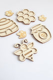 Speeltray miniset Bij