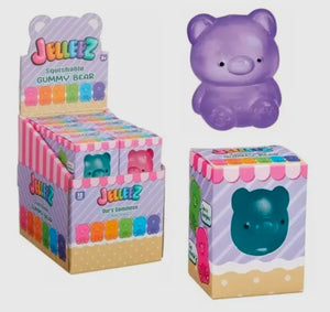 Gummy bear squishable fidget toy