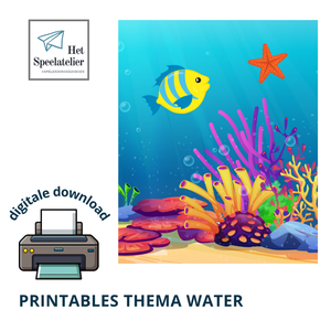 Printables thema water
