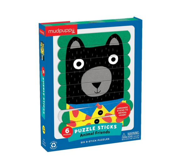 Puzzelsticks Dierenvrienden - Mudpuppy