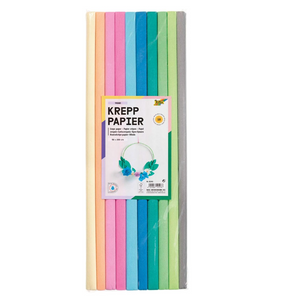 10 rollen crêpe papier Trend - Folia