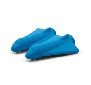 Raket Potloodtopper Blauw - bijtspeelgoed