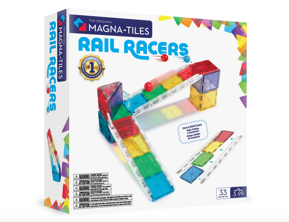 Pre-order MagnaTiles Rail Racers 33 stuks
