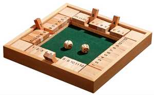Shut the box houten spel