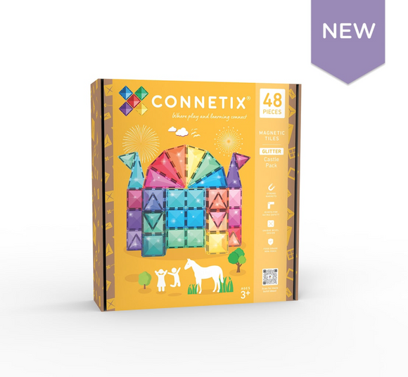 Glitter Castle Pack 48st - Connetix
