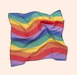 Speeldoek Medium 65 cm - Regenboog waves