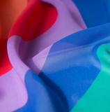 Speeldoek Medium 65 cm - Regenboog waves