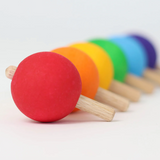 Rainbow tollen 6 stuks - Grimm's