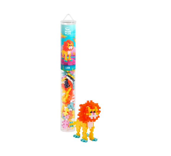 Leeuw Tube 100 stuks - Plus Plus
