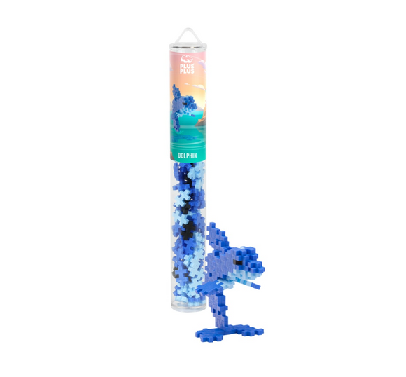 Dolfijn Tube 100 stuks - Plus Plus