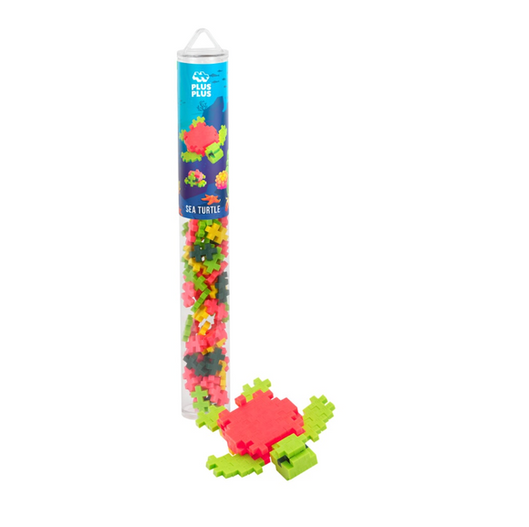 Zeeschildpad Tube 100 stuks - Plus Plus