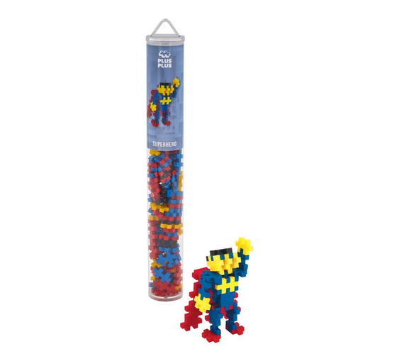 Superheld Tube 100 stuks - Plus Plus