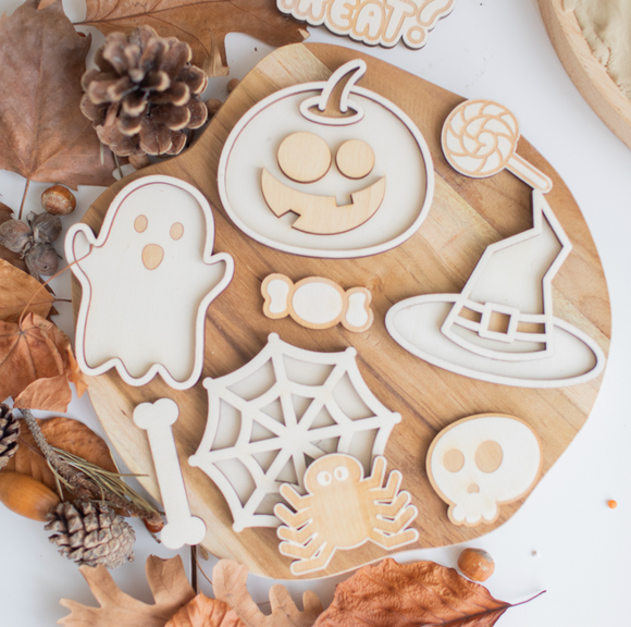 Speeltray miniset Trick or treat