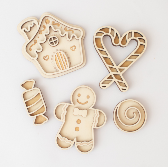 Speeltray miniset Christmas Candy