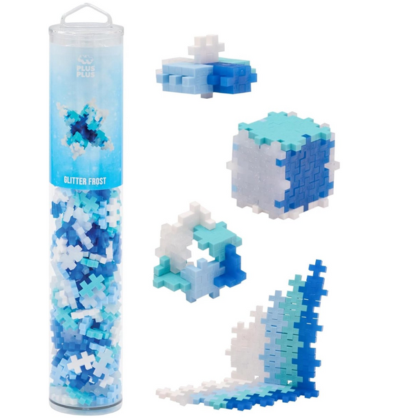 Glitter frost Tube 240 stuks - Plus Plus