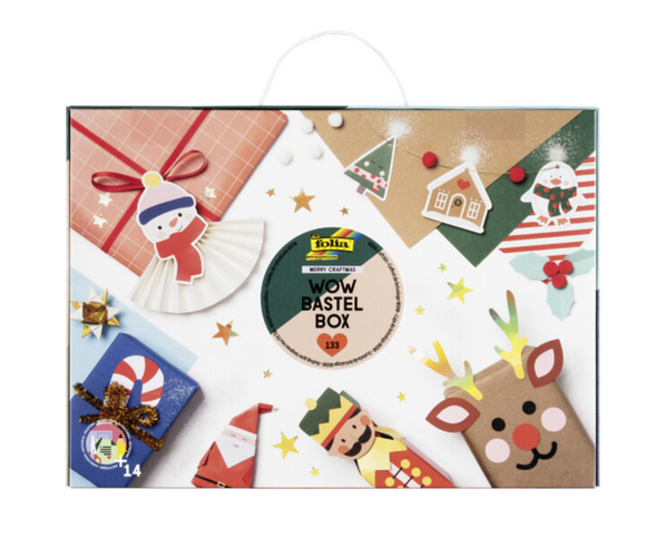 Kerst 133-delige knutseldoos