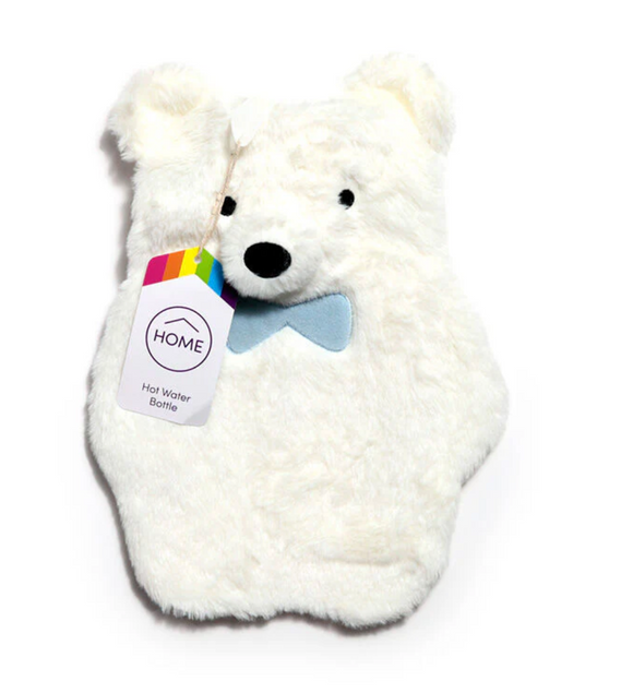 Ijsbeer hot water bottle knuffel