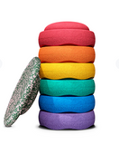 Special Rainbow set + Blush balanceerbord - Stapelstein
