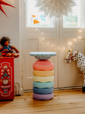 Special Rainbow pastel + Blush balanceerbord - Stapelstein
