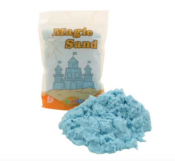 Magic Sand Blauw 1 kg - Playso