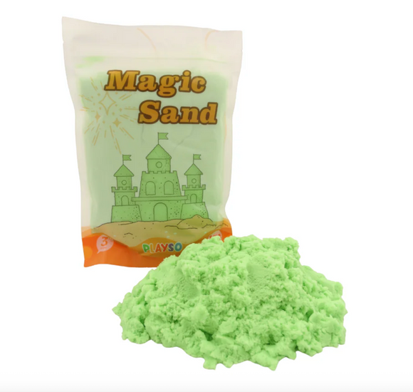 Magic Sand Groen 1 kg - Playso