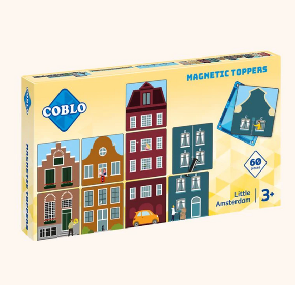 Magneettopper Little Amsterdam 60 stuks