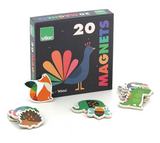 Magneten Kleurrijke Dieren - Vilac