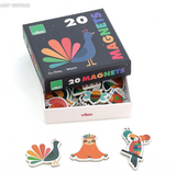 Magneten Kleurrijke Dieren - Vilac