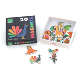 Magneten Kleurrijke Dieren - Vilac