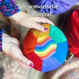 Sensorische Ballonbal - Regenboog