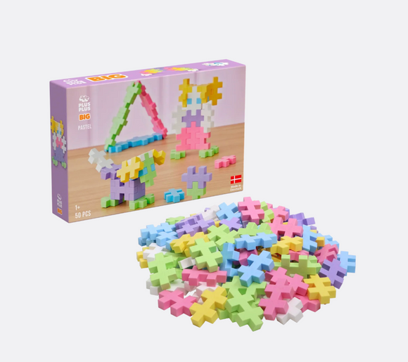 Plus Plus BIG - Pastel 50 stuks
