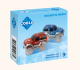 Racebaan auto's 2 stuks - Coblo